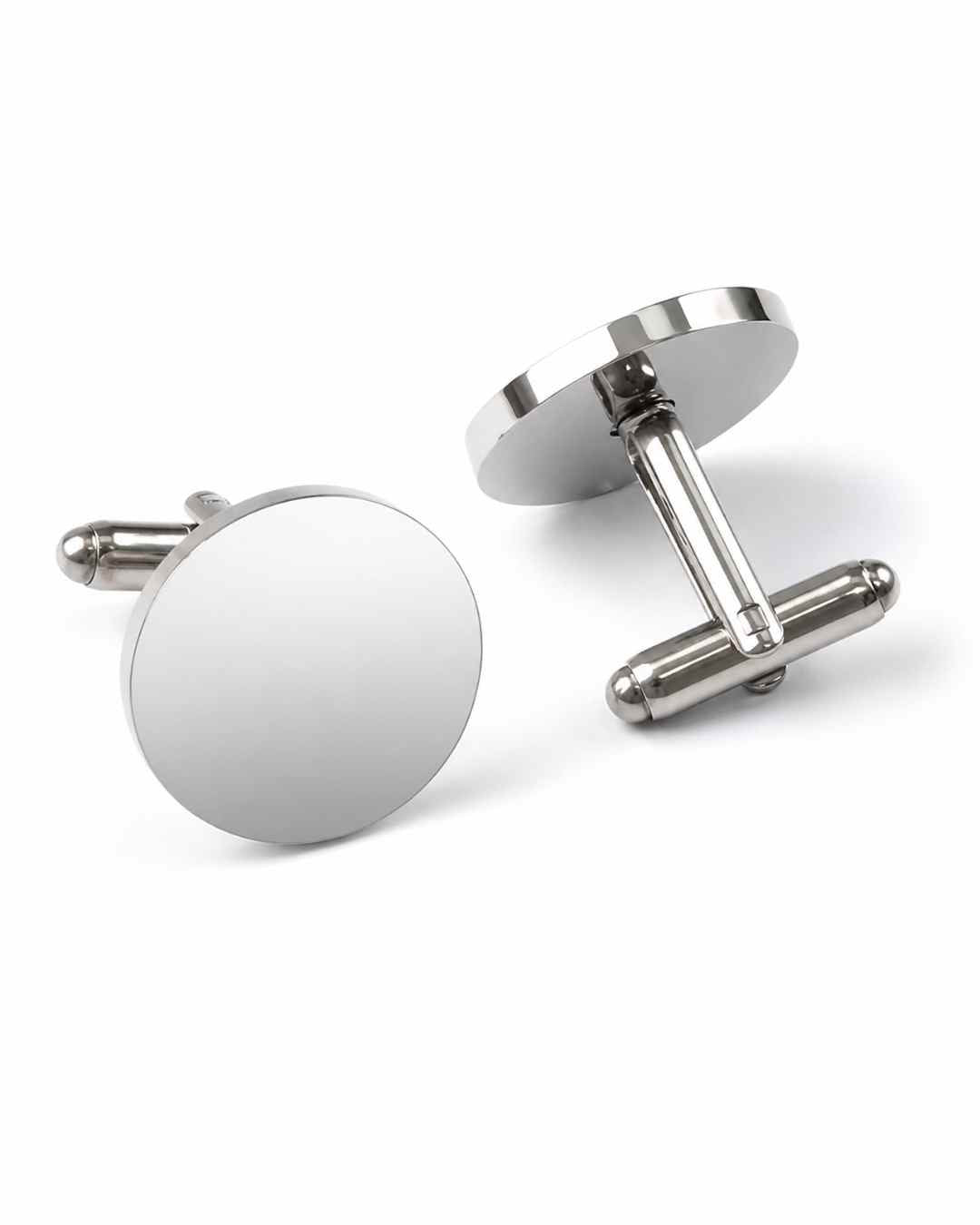 Modern Circle Cuff Links-0