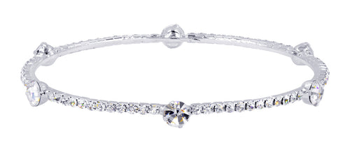 #15093 - Studded Rhinestone Bangle