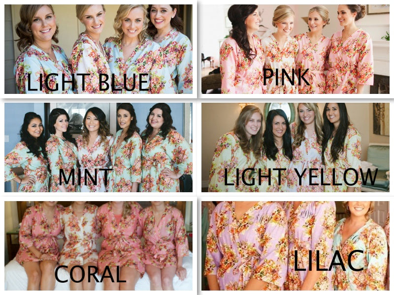 Pink Bridesmaids Robes-3