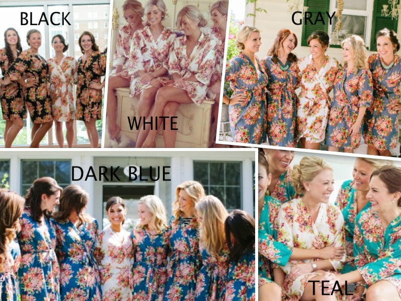 Pink Bridesmaids Robes-4