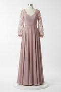 Dusty rose bridesmaid dress