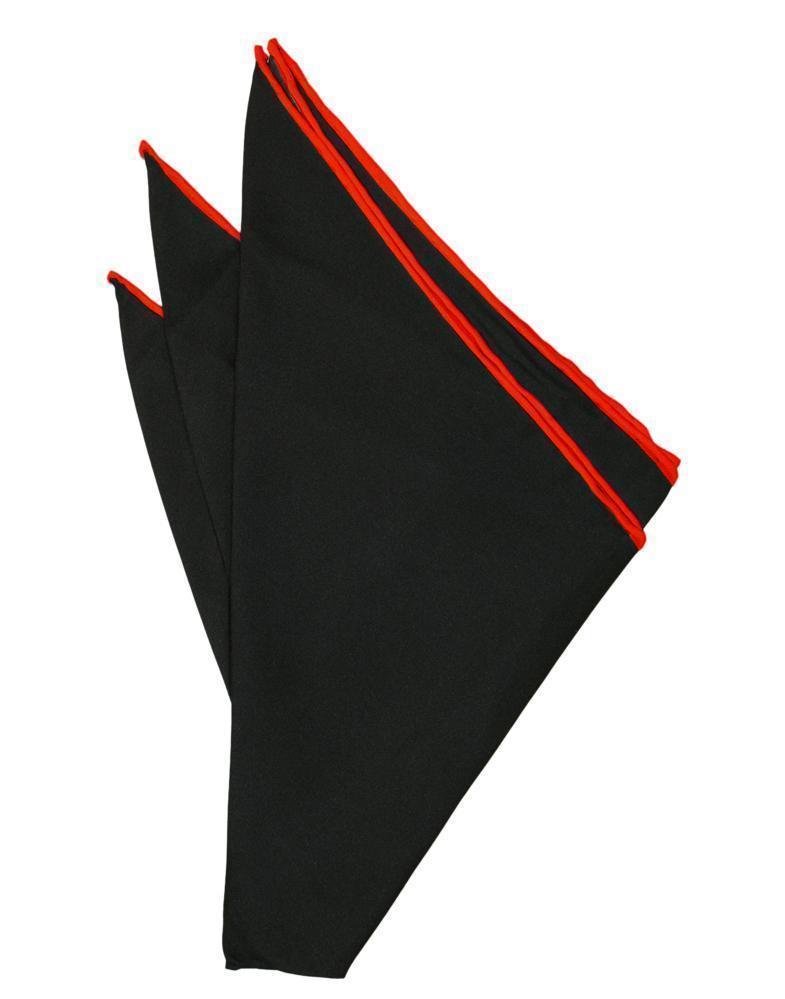 Silk Hand Rolled Trim Pocket Square